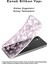 Huawei Mate 30 Lite Kamera Korumalı Kapak Floral Pudra Tasarımlı Şeffaf Kılıf 2