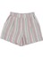 Kız Çocuk Cepli Çizgili Şort 2
