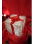Yılbaşı Ağacı Noel LED Işıklı Hediye Kutusu Paketi Yılbaşı Kırmızı 4