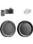Nikon Z Aynasız Fotograf Makineleri ve Lensleri Için Body Ön ve Lens Arka Kapağı Rear Cap Set 1
