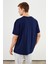 Leo Erkek Oversize Tshirt %100 Pamuk Bisiklet Yaka Baskı Detaylı Basic Tişört CMRE85 7