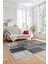 Dijital Kaymaz Taban Yıkanabilir Patchwork Desen Yolluk Mutfak Salon Halısı, Patchwork-01-Gri, 4