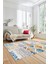 Dijital Kaymaz Taban Yıkanabilir Patchwork Desen Yolluk Mutfak Salon Halısı, Patchwork-02-Renkli, 4