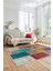 Dijital Kaymaz Taban Yıkanabilir Patchwork Desen Yolluk Mutfak Salon Halısı, Patchwork-01-Renkli, 4