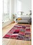 Dijital Kaymaz Taban Yıkanabilir Patchwork Desen Yolluk Mutfak Salon Halısı, Patchwork-10-Kırmızı, 2