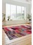 Dijital Kaymaz Taban Yıkanabilir Patchwork Desen Yolluk Mutfak Salon Halısı, Patchwork-10-Kırmızı, 3