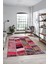 Dijital Kaymaz Taban Yıkanabilir Patchwork Desen Yolluk Mutfak Salon Halısı, Patchwork-10-Kırmızı, 4