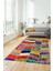 Dijital Kaymaz Taban Yıkanabilir Patchwork Desen Yolluk Mutfak Salon Halısı, Patchwork-10-Renkli, 2