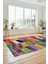 Dijital Kaymaz Taban Yıkanabilir Patchwork Desen Yolluk Mutfak Salon Halısı, Patchwork-10-Renkli, 3