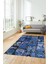 Dijital Kaymaz Taban Yıkanabilir Patchwork Desen Yolluk Mutfak Salon Halısı, Patchwork-12-Mavi, 1