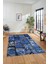 Dijital Kaymaz Taban Yıkanabilir Patchwork Desen Yolluk Mutfak Salon Halısı, Patchwork-12-Mavi, 5