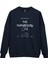 Homebody Oversize Sweatshirt Erkek -Lacivert 2