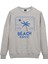 Beach Days Oversize Sweatshirt Erkek - Gri 2