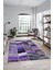 Dijital Kaymaz Taban Yıkanabilir Patchwork Desen Yolluk Mutfak Salon Halısı, Patchwork-10-Mor, 4