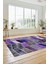 Dijital Kaymaz Taban Yıkanabilir Patchwork Desen Yolluk Mutfak Salon Halısı, Patchwork-10-Mor, 3
