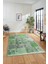 Dijital Kaymaz Taban Yıkanabilir Patchwork Desen Yolluk Mutfak Salon Halısı, Patchwork-17-Yeşil, 3