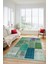 Dijital Kaymaz Taban Yıkanabilir Patchwork Desen Yolluk Mutfak Salon Halısı, Patchwork-01-Yeşil, 3