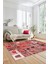 Dijital Kaymaz Taban Yıkanabilir Patchwork Desen Yolluk Mutfak Salon Halısı, Patchwork-11-Kırmızı, 1