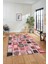 Dijital Kaymaz Taban Yıkanabilir Patchwork Desen Yolluk Mutfak Salon Halısı, Patchwork-14-Kırmızı, 4