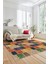 Dijital Kaymaz Taban Yıkanabilir Patchwork Desen Yolluk Mutfak Salon Halısı, Patchwork-07-Renkli, 2