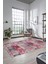 Dijital Kaymaz Taban Yıkanabilir Patchwork Desen Yolluk Mutfak Salon Halısı, Patchwork-18-Pembe, 2