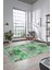 Dijital Kaymaz Taban Yıkanabilir Patchwork Desen Yolluk Mutfak Salon Halısı, Patchwork-18-Yeşil, 1