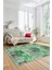 Dijital Kaymaz Taban Yıkanabilir Patchwork Desen Yolluk Mutfak Salon Halısı, Patchwork-18-Yeşil, 5