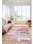 Dijital Kaymaz Taban Yıkanabilir Patchwork Desen Yolluk Mutfak Salon Halısı, Patchwork-02-Kırmızı, 3