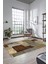 Dijital Kaymaz Taban Yıkanabilir Patchwork Desen Yolluk Mutfak Salon Halısı, Patchwork-15-Kahve, 3