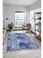 Dijital Kaymaz Taban Yıkanabilir Patchwork Desen Yolluk Mutfak Salon Halısı, Patchwork-18-Mavi, 1