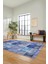 Dijital Kaymaz Taban Yıkanabilir Patchwork Desen Yolluk Mutfak Salon Halısı, Patchwork-18-Mavi, 4
