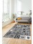 Dijital Kaymaz Taban Yıkanabilir Patchwork Desen Yolluk Mutfak Salon Halısı, Patchwork-11-Gri, 2