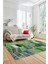 Dijital Kaymaz Taban Yıkanabilir Patchwork Desen Yolluk Mutfak Salon Halısı, Patchwork-10-Yeşil, 1