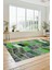 Dijital Kaymaz Taban Yıkanabilir Patchwork Desen Yolluk Mutfak Salon Halısı, Patchwork-10-Yeşil, 3