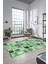 Dijital Kaymaz Taban Yıkanabilir Patchwork Desen Yolluk Mutfak Salon Halısı, Patchwork-14-Yeşil, 3