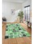 Dijital Kaymaz Taban Yıkanabilir Patchwork Desen Yolluk Mutfak Salon Halısı, Patchwork-14-Yeşil, 4