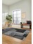 Dijital Kaymaz Taban Yıkanabilir Patchwork Desen Yolluk Mutfak Salon Halısı, Patchwork-15-Gri, 5