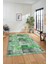 Dijital Kaymaz Taban Yıkanabilir Patchwork Desen Yolluk Mutfak Salon Halısı, Patchwork-18-Yeşil, 2