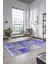 Dijital Kaymaz Taban Yıkanabilir Patchwork Desen Yolluk Mutfak Salon Halısı, Patchwork-17-Mavi, 2