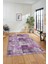 Dijital Kaymaz Taban Yıkanabilir Patchwork Desen Yolluk Mutfak Salon Halısı, Patchwork-18-Mor, 3