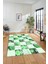 Dijital Kaymaz Taban Yıkanabilir Patchwork Desen Yolluk Mutfak Salon Halısı, Patchwork-19-Yeşil, 2
