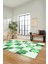 Dijital Kaymaz Taban Yıkanabilir Patchwork Desen Yolluk Mutfak Salon Halısı, Patchwork-19-Yeşil, 3