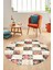 Baskılı Kaymaz Yıkanabilir Patchwork Desen Yuvarlak Mutfak Salon Halısı, Y-Patchwork-19-Renkli, 4
