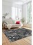 Dijital Kaymaz Taban Yıkanabilir Patchwork Desen Yolluk Mutfak Salon Halısı, Patchwork-06-Gri, 3