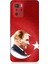 Xiaomi Poco X3 Gt Uyumlu Bayrak ve Mustafa Kemal Atatürk Desenli Silikon Kılıf 1