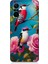 Xiaomi Poco F3 Uyumlu Arı Kuşu ve Gül Desenli Silikon Kılıf 1