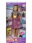 Mattel Barbie Fashionistas - Pasaport Bebek ve Seyahat Aksesuar Seti FNY29 1