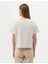 Kadın Krem Regular Fit Tişört 50269359-VR071 5