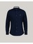 Erkek Lacivert Slim Fit Düğmeli Yaka Logolu Gömlek 3230115.410 1