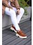 - Taba Süet Yüksek Taban Erkek Sneakers 2